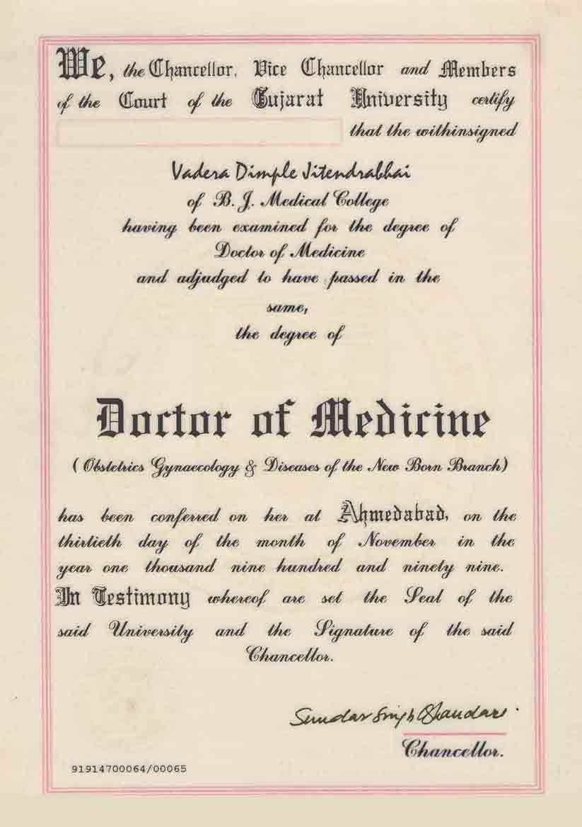 Doctor of Medicine