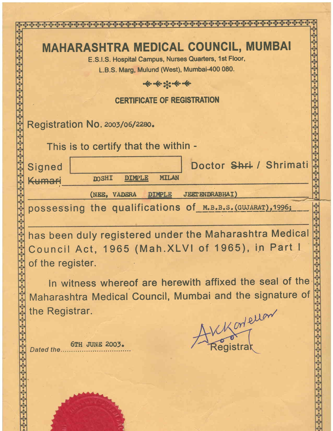 Maharashtra Medical Council